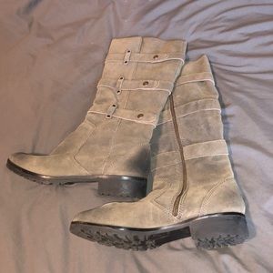 Matisse Suede Riding Boots!